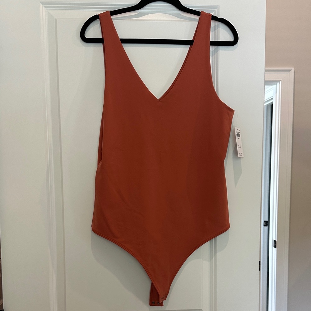 Abercrombie & Fitch Kids Bodysuit in Warm Orange